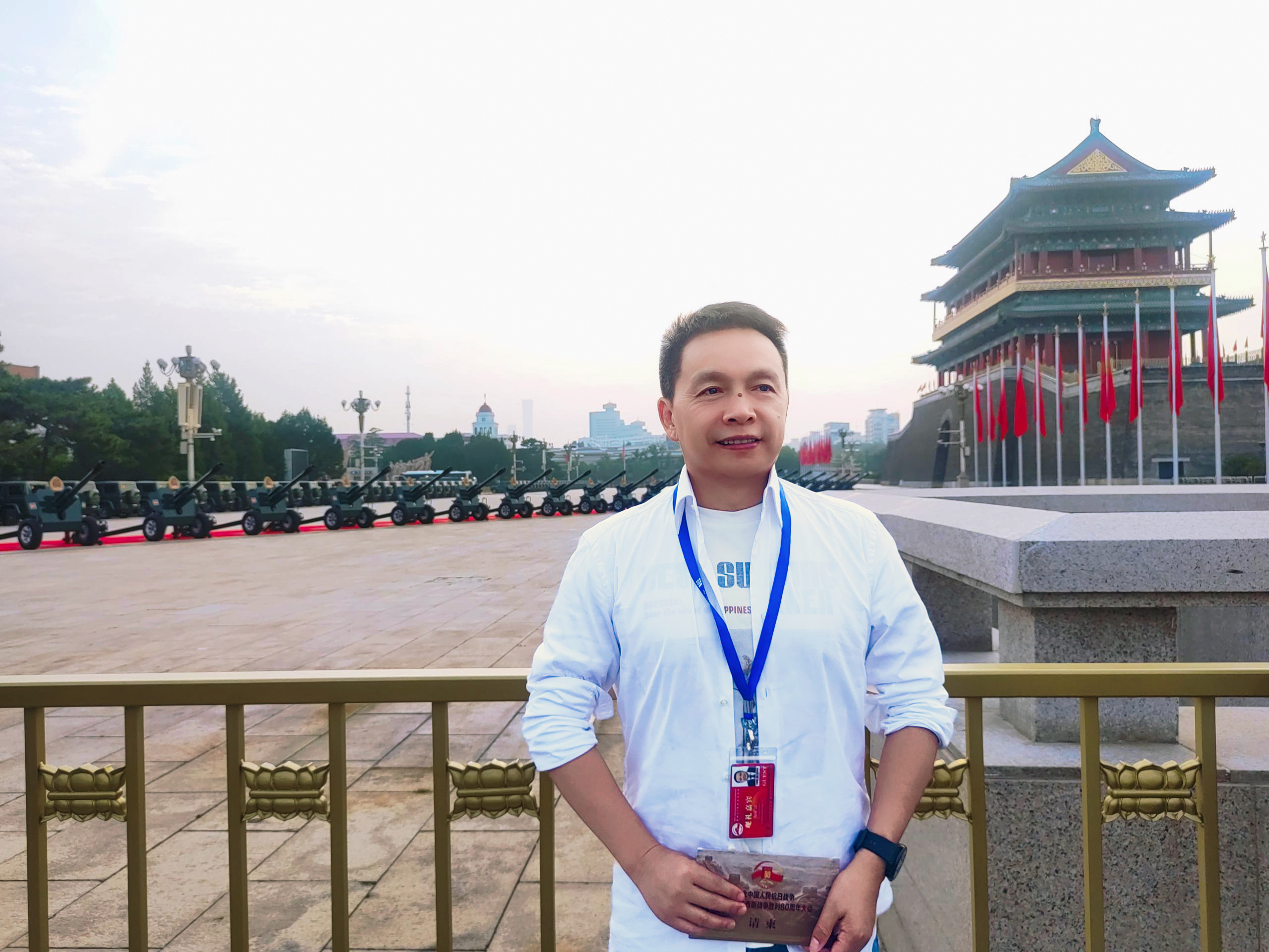 抗戰(zhàn)勝利80周年!鹽津鋪?zhàn)訌垖W(xué)武第二次受邀觀禮祖國大閱兵! 抗戰(zhàn)勝利80周年!鹽津鋪?zhàn)訌垖W(xué)武第二次受邀觀禮祖國大閱兵!